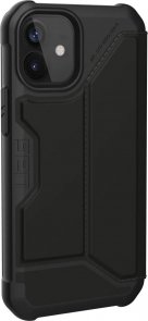 Чохол UAG for Apple iPhone 12 Mini - Metropolis PU SATN Black (112346113840)