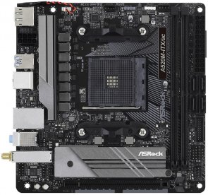 Материнська плата AsRock A520M-ITX/AC