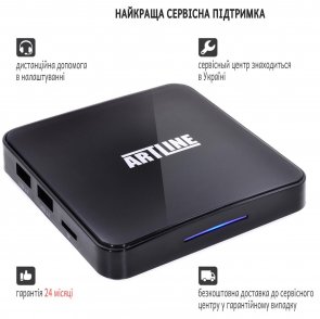 Медіаплеєр ARTLINE TvBox KM3