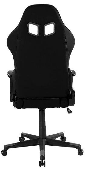 Крісло ігрове DXRacer NEX EC/OK01/NG, PU шкіра, Al основа, Black/Grey