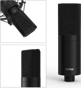 Фото: Мікрофон Fifine K780 USB Black з кріпленням для столу № 3 | KTC