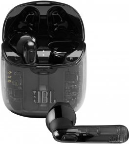 Гарнітура JBL TUNE 225TWS Ghost Black (JBLT225TWSGHOSTBLK)