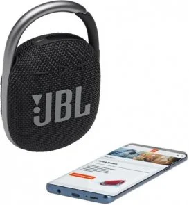 Фото: Портативна колонка JBL Clip 4 Black (JBLCLIP4BLK) № 6 | KTC