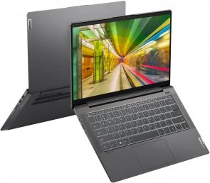 Фото: Ноутбук Lenovo IdeaPad 5 14ITL05 82FE017DRA Graphite Grey - 14" IPS 60 Гц / Intel Core i5 / i5-1135G7 / DDR4 16 ГБ / PCI-E SSD 512 ГБ / GeForce MX450 № 6 | KTC