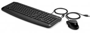 Фото: Комплект клавіатура+миша HP Pavilion 200 USB Black (9DF28AA) № 2 | KTC