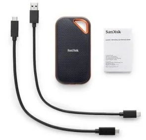 Фото: Зовнішній SSD-накопичувач SanDisk Extreme Pro V2 E81 2TB Orange (SDSSDE81-2T00-G25) № 3 | KTC