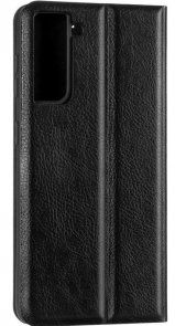  Чохол Gelius for Samsung S21 G991 - Book Cover Leather New Black (00000083662)