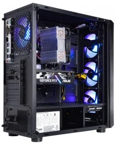 Фото: Персональний комп'ютер ARTLINE Gaming X55 (X55v39) - Intel Core i5 i5-12400F / 16 ГБ DDR4 / HDD + SSD 2 ТБ + 480 ГБ / Nvidia / GeForce RTX 3060, 12 ГБ / Intel B660 / 650 Вт № 4 | KTC