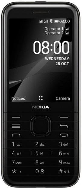 Мобільний телефон Nokia 8000 4G Black