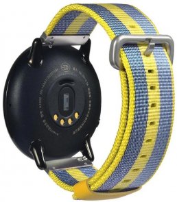 Ремінець Mijobs Amazfit Stratos/Pace Yellow/Blue (AMZBPUNTXT-BE)