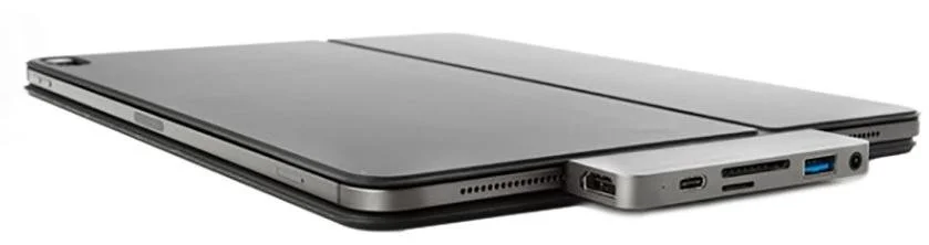 Фото: USB-хаб HyperDrive HD319 6in1 Silver (HD319-SILVER) № 4 | KTC