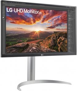 Монітор LG 27UP850-W Black/Silver