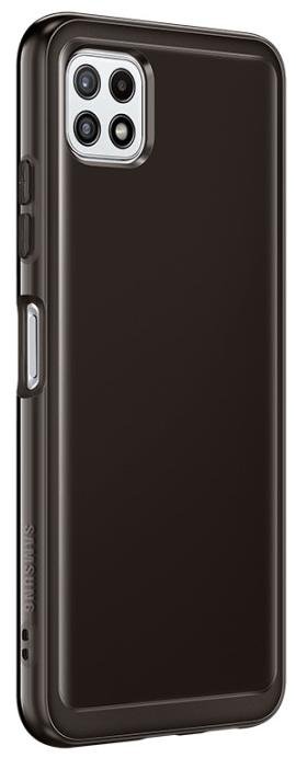 Чохол Samsung for Galaxy A22 A225 - Soft Clear Cover Black (EF-QA225TBEGRU)