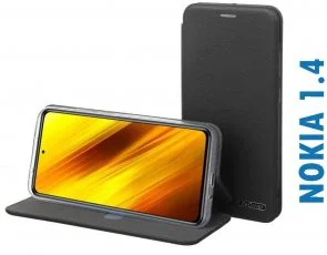 Фото: Чохол BeCover for Nokia 1.4 - Exclusive Black (706424) № 2 | KTC