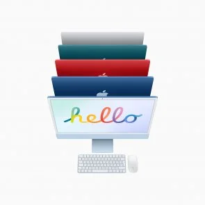 Фото: ПК моноблок Apple iMac M1 24 Retina 4.5K 256GB 7GPU Blue (MJV93) № 8 | KTC