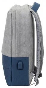 Фото: Рюкзак для ноутбука Riva 7562 Grey/Dark blue № 4 | KTC