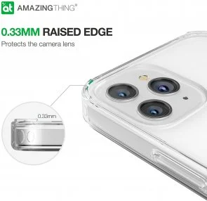 Фото: Чохол AMAZINGthing for iPhone 12/12 Pro - Crystal Clear (IPHONE61CC) № 3 | KTC