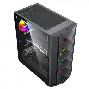 Фото: Корпус Gamemax Diamond COC BK Black with window № 3 | KTC