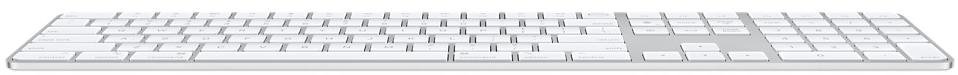 Клавіатура Apple Magic Keyboard RU with Touch ID and Numeric Keypad Silver (MK2C3RS/A)