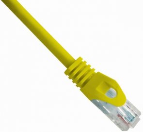 Патч-корд UTP Cat.6 RJ-45 0.25m Yellow