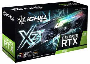 Відеокарта Inno3D RTX 3080 iChill X3 LHR (C30803-106XX-1810VA37H)