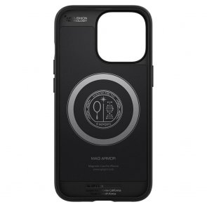 Чохол Spigen for iPhone 13 Pro - Mag Armor Matte Black (ACS03281)