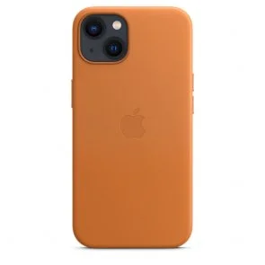 Фото: Чохол Apple iPhone 13 - Leather Case with MagSafe Golden Brown (MM103) № 5 | KTC