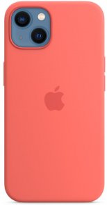 Apple for iPhone 13 - Silicone Case with MagSafe Pink Pomelo