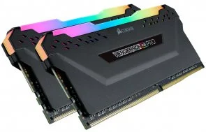 Фото: Оперативна пам’ять Corsair Vengeance RGB Pro Black DDR4 2x16GB (CMW32GX4M2E3200C16) № 2 | KTC