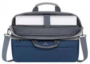 Фото: Сумка для ноутбука Riva 7532 Grey/Dark Blue № 3 | KTC