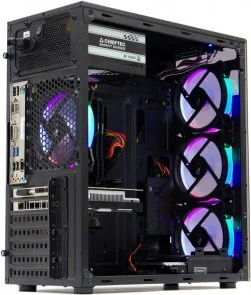 Фото: Персональний комп'ютер Cobra I94F.16.H1S2.58.022 - Intel Core i5 i5-9400F / 16 ГБ DDR4 / HDD + SSD 1 ТБ + 240 ГБ / AMD / Radeon RX 580, 8 ГБ / 500 Вт № 4 | KTC