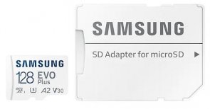 Карта пам'яті Samsung Evo Plus Micro SDXC 128Gb (MB-MC128KA/RU)