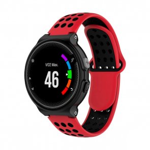 Ремінець Garmin Garmin QuickFit Universal 16 Nike-style Silicone Band Red/Black (U16-NSSB-RDBK)