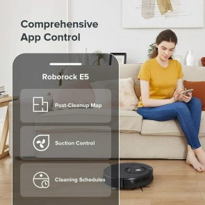 Робот пилосос Xiaomi RoboRock E5 Vacuum Cleaner Black