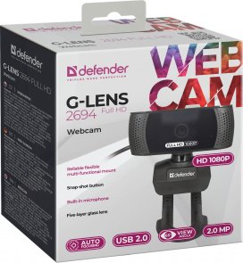 Web-камера Defender G-lens 2694 Black (63194)