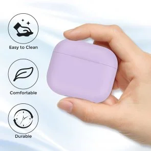 Фото: Чохол AhaStyle for Airpods 3gen  - Silicone Case Lavender (PT147-LR) № 6 | KTC