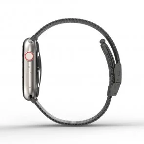 Фото: Ремінець AMAZINGthing for Apple Watch 41/40/38mm - Titan Metal Black (ATS7TM41GB) № 2 | KTC