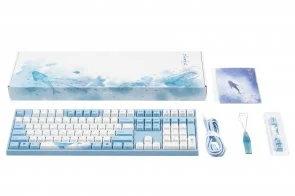 Фото: Клавіатура Varmilo VA108M Sea Melody Cherry MX Silent Red (VA108MP2W/WBPE7HR) № 8 | KTC