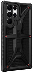 Чохол UAG for Samsung Galaxy S22 Ulta - Monarch Kevlar Black (213441113940)