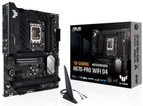 Материнська плата ASUS TUF GAMING H670-PRO WIFI D4