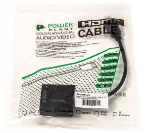 Перехідник PowerPlant HDMI / VGA Black (CA910885)