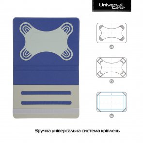 Чохол для планшета ArmorStandart Elastic Band - Blue (ARM59076)