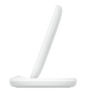 Зарядний пристрій Belkin Stand Wireless Charging Qi 15W White (WIB002VFWH)