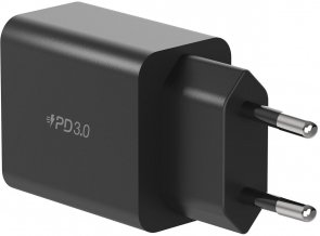 Мережевий зарядний пристрій Momax One Plug PD 30W, Black