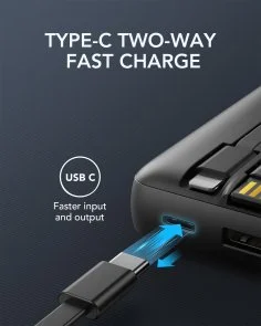 Фото: Батарея універсальна Veger C20 20000mAh Black (C20 Black) № 4 | KTC