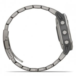Смарт годинник Garmin Fenix 6 Titanium with Vented Titanium Bracelet (010-02158-23)