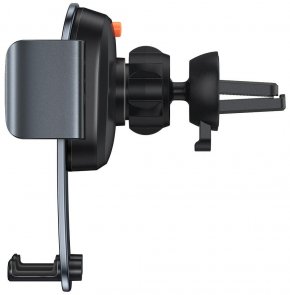 Кріплення для мобільного телефону Baseus Easy Control Pro Clamp Car Mount Holder /Air Outlet Version/ Tarnish (SUYK010114)