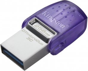 Флешка USB Kingston DataTraveler microDuo 3C 256GB (DTDUO3CG3/256GB)