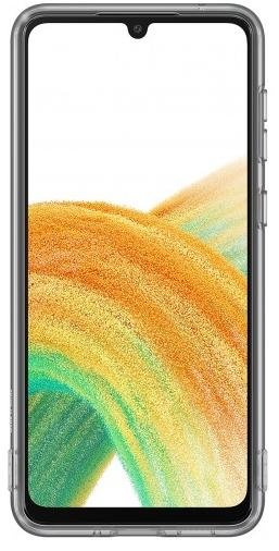 Чохол Samsung for Galaxy A33 A336 - Soft Clear Cover Black (EF-QA336TBEGRU)
