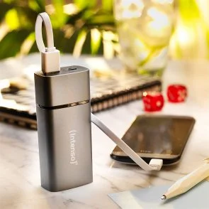 Фото: Батарея універсальна Intenso PM5200 5200mAh Cool Grey (7323524) № 4 | KTC